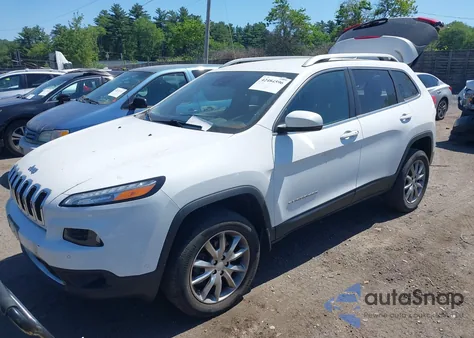 2018 Jeep Cherokee Limited 4X4 из США, поврежденный, VIN 1C4PJMDX6JD507666